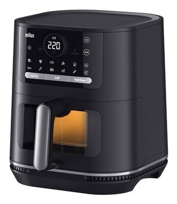 Braun HF5073 Single 6 L Stand-alone 2000 W Hot air fryer Must
