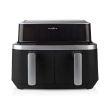 Nedis KAAF320BK fryer Double 4.2 L Stand-alone 2600 W Hot air fryer Must