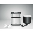 Rommelsbacher IM 12 ice cream maker Traditional ice cream maker 1.5 L Black, Stainless steel
