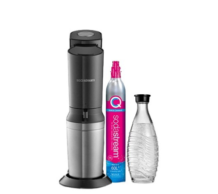 SodaStream CRYSTAL 3.0 Stainless steel Black