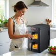 ELDOM Double vertical fat-free fryer 10 l
