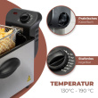 Fritüür Bomann FR2264CB, inox