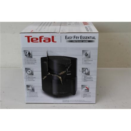 Восстановленный. Tefal EY130815 Essential Fryer, 3.5 L, Черный | TEFAL Fryer | Essential EY130815 | Power 1400 W | Capacity 3.5 L | Черный | DAMAGED PACKAGING, SCRATCHES ON BACK