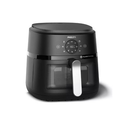 Philips NA231/00 Airfryer, 1700 W, Pan volume 6.2 L, Must, Silver | Philips Airfryer | NA231/00 | Power 1700 W | Capacity 6.2 L | Must/Silver