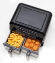 Kenwood HFM20.000MB fryer Double 8 L Stand-alone 1700 W Hot air fryer Must