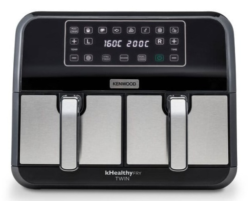 Kenwood HFM20.000MB fryer Double 8 L Stand-alone 1700 W Hot air fryer Must