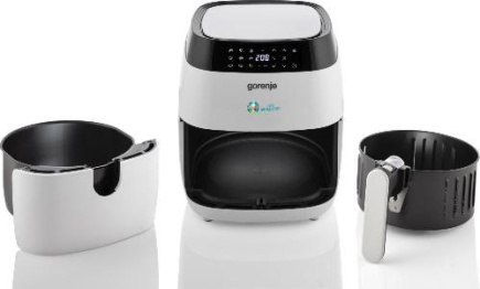 Gorenje AF1409DW fryer 1400 W Hot air fryer Must, Valge