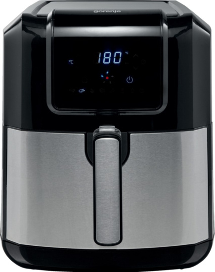 Gorenje AF1700DB Single 5 L Built-in 1700 W Hot air fryer Must, Metallic