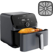 Tefal EY855B Easy Fry Mega Air Fryer, 7.5L, Must | TEFAL