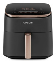 Cosori Turbo Blaze Chef Edition Single 6 L Stand-alone 1725 W Hot air fryer Must, Pink gold