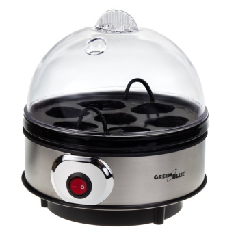 GreenBlue automatic egg cooker, 400W power, up to 7 eggs, measuring cup, 220-240V~, 50 Hz, GB572 GreenBlue automatic egg cooker, 400W power, up to 7 eggs, measuring cup, 220-240V~, 50 Hz, GB572