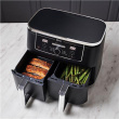 Ninja AF400EU Air fryer, Double, Black | NINJA