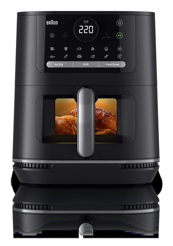 Braun HF5073 Single 6 L Stand-alone 2000 W Hot air fryer Must