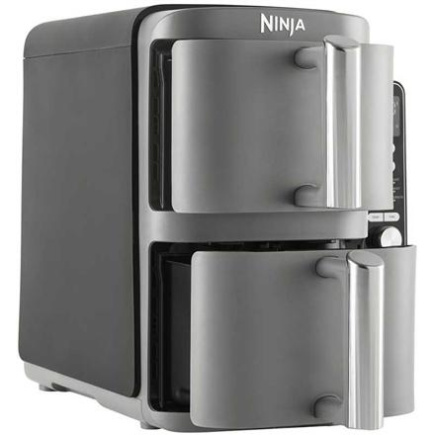 NINJA Double Stack XL Air Fryer | SL400EU | Power 2470 W | Capacity 9.5 L | Black/Grey NINJA Double Stack XL Air Fryer | SL400EU | Power 2470 W | Capacity 9.5 L | Black/Grey
