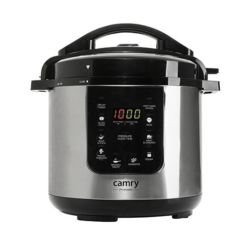 Camry CR 6409 multi cooker 6 L 1000 W Черный,Stainless steel