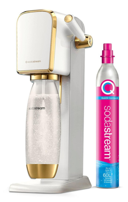SodaStream Soda Maker ART Белый-Gold with PET Bottle 1L