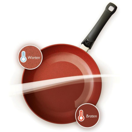 Wok-pann SensoRed 28cm Fissler 157-803-28-100
