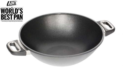 Wok-pann sangadega AMT Gastroguss I1132SEZ5