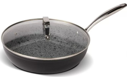 Pann Lamart Granit 28 cm kaanega LT1262