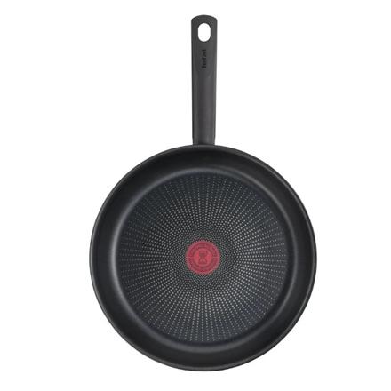 TEFAL Frying Pan | G2710653 So Recycled | Frying | Diameter 28 cm | Suitable for induction hob | Fixed handle | Black