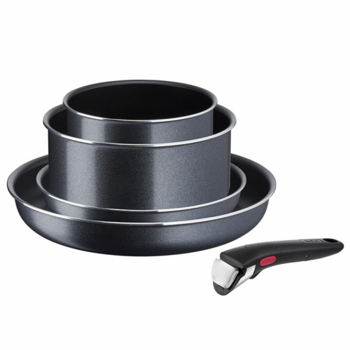 Tefal Ingenio XL Force, 5-osaline, 16/20/22/28 cm - Pottide ja pannide komplekt + eemaldatav käepide / L1589502