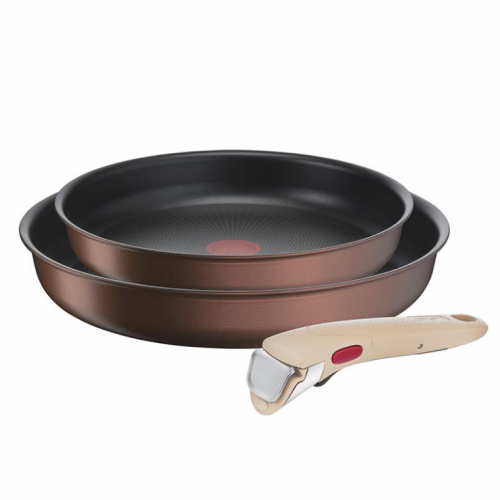 Tefal Ingenio Eco Respect, 3-osaline - Pannide komplekt + eemaldatav käepide / L7609053