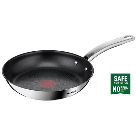 TEFAL Frying Pan | B8170444 Intuition | Frying | Diameter 24 cm | Suitable for induction hob | Fixed handle | Black