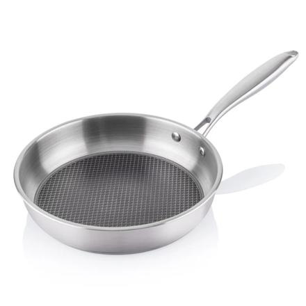 ETA | Pan | ETA292990000 HONEYCOMB | Universal | Diameter 28 cm | Electric, induction, gas, glass ceramics | Suitable for induction hob | Fixed handle | Stainless Steel