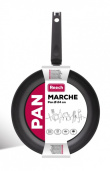 Lamart Aluminum frying pan with non-stick coating LP1002 MARCHE 24cm black
