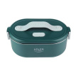 Adler | Electric lunch box with thermal bag | AD 4522 | 0.8 L | Plastic/Stainless steel | Green | Lid included