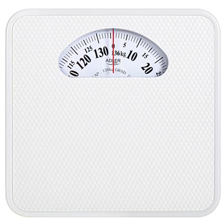 Adler | Mechanical Bathroom Scale | AD 8179w | Maximum weight (capacity) 136 kg | Accuracy 1000 g | White