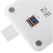 Adler Smart Bathroom Scale | AD 8187 | Maximum weight (capacity) 180 kg | Accuracy 100 g | Body Mass Index (BMI) measuring | White 451170
