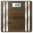 Medisana BS 552 Rectangle Bamboo, Silver Electronic personal scale