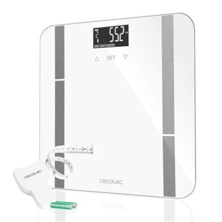 Cecotec Smart Bathroom Scale | Surface Precision 9400 Full Healthy | Maximum weight (capacity) 180 kg | Accuracy 100 g | White