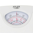 Adler | Mechanical bathroom scale | AD 8151w | Maximum weight (capacity) 130 kg | Accuracy 1000 g | White