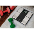 Adler | Bathroom scale with analyzer | AD 8165 | Maximum weight (capacity) 225 kg | Accuracy 100 g | Body Mass Index (BMI) measuring | Stainless steel/Black