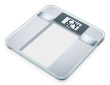 Beurer BG 13 Square Grey, Transparent Electronic personal scale