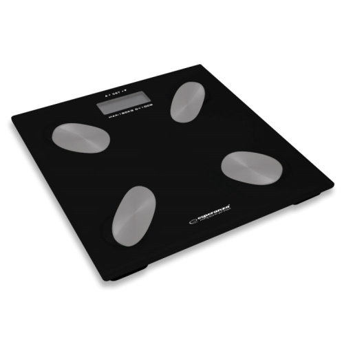 Esperanza EBS022K personal scale Electronic personal scale Square Must
