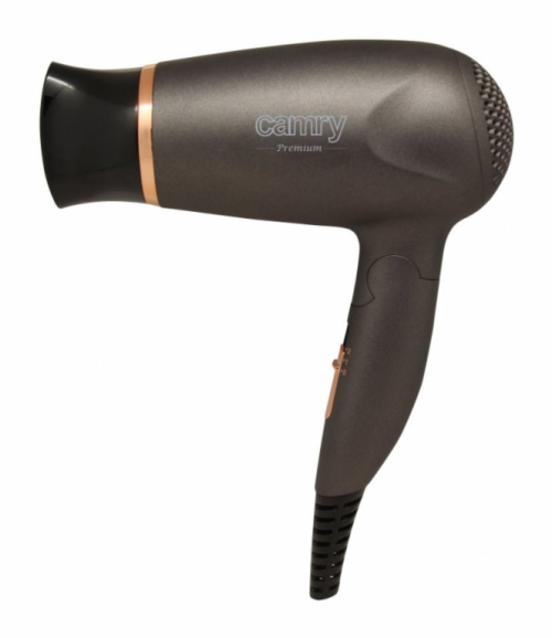 Camry CR 2261 hair dryer Metallic grey, Gold 1400 W