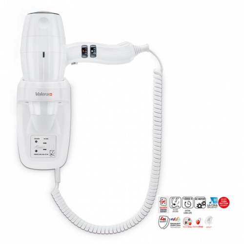 Seinale kinnitatav föön Valera Silent Jet PROTECT 2000 Shaver / 586.10/044.06WHITE