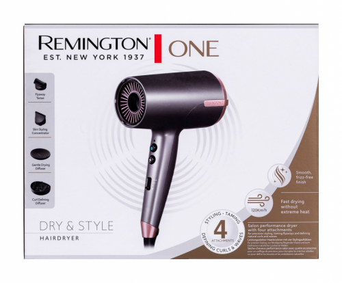 Remington D6077 hair dryer 2000 W Bronze, Grey