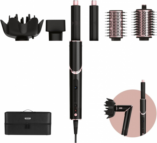 Shark FlexStyle 5-in-1 Multistyler Warm Black, Pink 1400 W 2.5 m