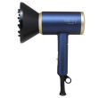 Camry | Hair Dryer | CR 2268 | 1800 W | Number of temperature settings 2 | Ionic function | Diffuser nozzle | Blue/Gold 415461