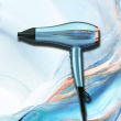 BaByliss Denim Luxe hair dryer 2200 W Blue, Copper