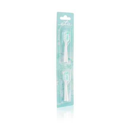 ETA | Toothbrush replacement  for ETA0709 | Heads | White | Number of teeth brushing modes Does not apply