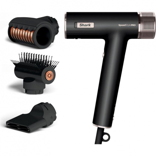 Shark SpeedStyle Pro 3-ühes, 1750 W, must - Föön / HD731EU