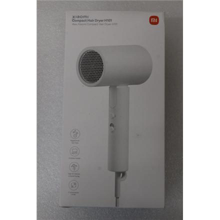 Восстановленный. Xiaomi Compact Hair Dryer H101 (White) EU | Xiaomi Compact Hair Dryer | H101 EU | 1600 W | Number of temperature settings 2 | White | DEMO, DIRTY