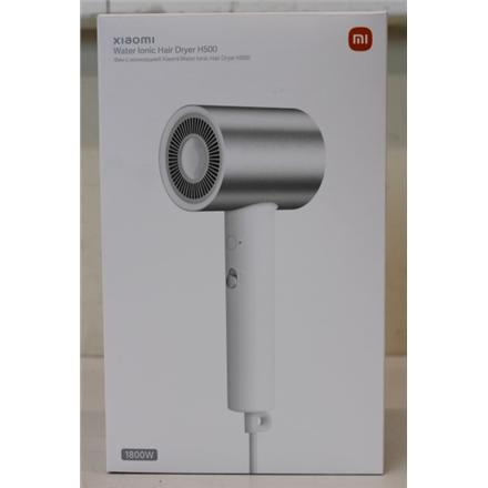 Taastatud. Xiaomi Water Ionic Hair Dryer H500 EU | Xiaomi | Water Ionic Hair Dryer | H500 EU | 1800 W | Number of temperature settings 3 | Ionic function | White | USED, SCRATCHED