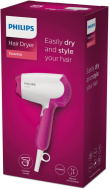Philips DryCare BHD003/00 hair dryer 1400 W Pink, White