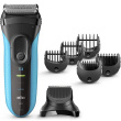 Braun | Shaver with trimmer | Series 3 Shave&Style 3010BT | Black/Blue